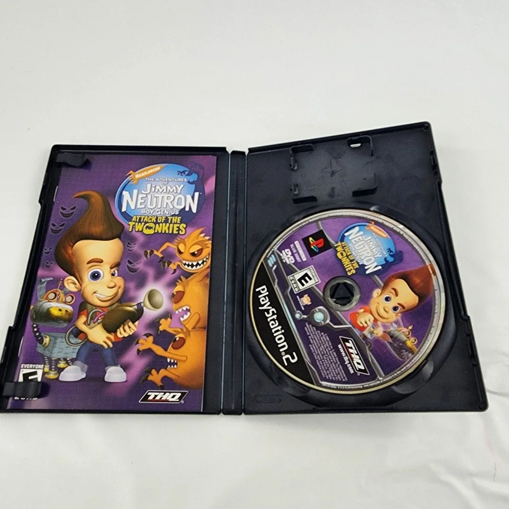 Adventures of Jimmy Neutron‎ Boy Genius: Attack of the Twonkies PS2